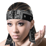 Paisley Edge Melting Scarf - 8008