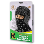 Great Quality Spandex Paisley Balaclava - 7383