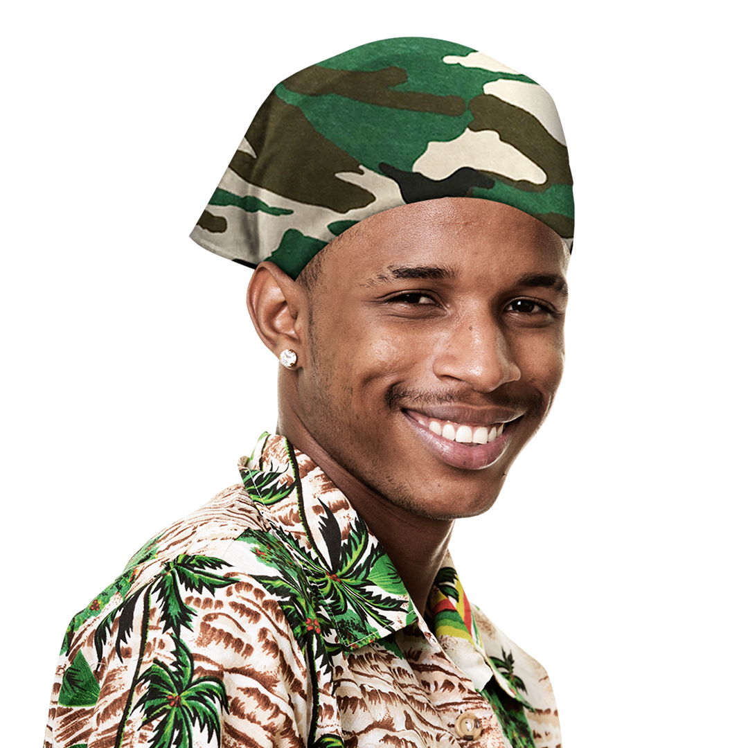 Camouflage Printed Bandanas - Stylish Head Scarf for Men & Women, Outdoor & Fashion Accessory - 8231