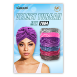 Velvet Turban Mix - 7004