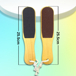 Wooden Foot Files – Professional Double-Sided Pedicure Tool for Smooth and Soft Feet - 3410