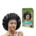 Rosemary Oil Infused Satin Bonnet – Silk Hair Wrap for Sleeping | Soft & Comfortable Hair Treatment Cap for Moisture Retention & Hair Protection