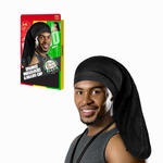 Unisex Dreadlock Cap for Long Hair – Stretchable Sleep Bonnet & Head Wrap for Men & Women | Wide Comfortable Cap for Dreads, Locs, Braids & Hair Protection