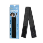 Lace Melting Elastic Wig Band – Adjustable Velcro Edge Band for Lace Wigs | No-Slip Wig Grip for Glueless Installs & Baby Hair Styling (3cm, 3.5cm x 60cm, Velvet 5.5cm x 53cm)