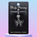 316L Surgical Steel Belly Button Piercing Jewellery – Hypoallergenic, Premium Quality Navel Ring, Stylish and Comfortable Body Jewellery for Women – 6605