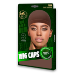 Classy Wig Caps - 7354 | High-Quality Dark Brown Wig Caps for Comfortable Fit, Hair Protection, and Wig Styling | Triple Pack