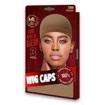 Classy Wig Caps - 7355 | High-Quality Brown Wig Caps for Comfortable Fit, Hair Protection, and Wig Styling | Triple Pack