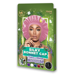 MR Rosemary Oil Infused Women Silky Bonnet Cap Medium To Large Mix - 7505