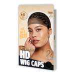 MR 2 Pieces Untraceable HD Wig Caps - 7600