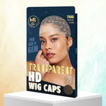 MR 2 Pieces Transparent HD Wig Cap Crystal Clear - 7608