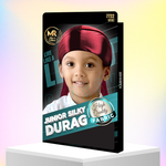 Junior Silky Durag for Kids - Wine - 7722