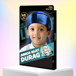 Junior Silky Durag for Kids - Royal Blue - 7724
