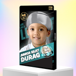 Junior Silky Durag for Kids - Silver - 7726