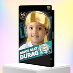 Junior Silky Durag for Kids - Gold - 7731
