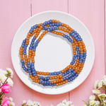 Two Colour Belly Beads – Stylish Waist Accessory with Dual-Tone Design - 9438