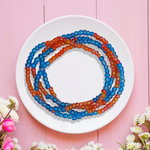 Two Colour Belly Beads – Stylish Waist Accessory with Dual-Tone Design - 9447