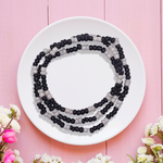 Two Colour Belly Beads – Stylish Waist Accessory with Dual-Tone Design - 9491