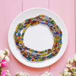 Multi-Colours Belly Beads for Women – Vibrant, Adjustable Waist Jewelry for Style and Tradition - 9509