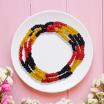 Three Colours Belly Beads for Women – Adjustable, Stylish, and Comfortable Waist Jewelry - 9512