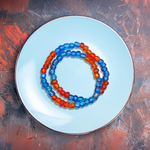 Two Colour Bracelets & Anklets – Elegant and Stylish Dual-Tone Wrist Accessories - 9557