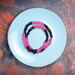 Two Colour Bracelets & Anklets – Elegant and Stylish Dual-Tone Wrist Accessories - 9559