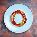 Two Colour Bracelets & Anklets – Elegant and Stylish Dual-Tone Wrist Accessories - 9564