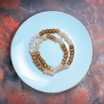 Two Colour Bracelets & Anklets – Elegant and Stylish Dual-Tone Wrist Accessories - 9568