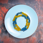 Two Colour Bracelets & Anklets – Elegant and Stylish Dual-Tone Wrist Accessories - 9570