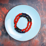 Two Colour Bracelets & Anklets – Elegant and Stylish Dual-Tone Wrist Accessories - 9634