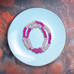 Two Colour Bracelets & Anklets – Elegant and Stylish Dual-Tone Wrist Accessories - 9635