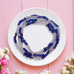 Two Colour Belly Beads – Stylish Waist Accessory with Dual-Tone Design - 9645