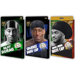 Classy Silky Durag, Super Jumbo Wave Cap & Classy Spandex Dome Cap Bundle
