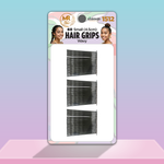 Hair Grips Wavy 60 Pack Small 4.5cm, Strong Hold Hairpins - 1512