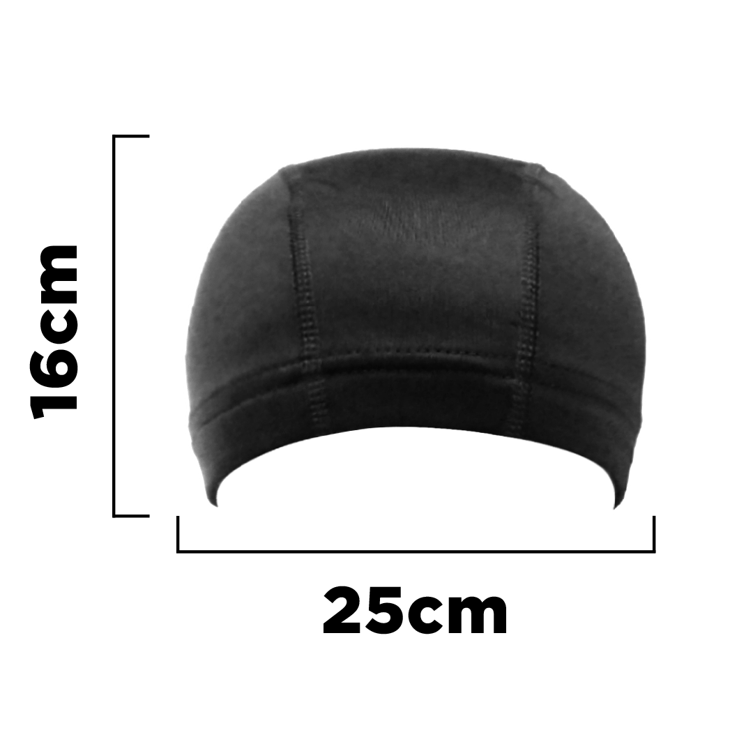 Spandex Dome Cap – Stretchy Skull Cap, Helmet Liner & Sleep Hat for Men & Women | Breathable Lightweight Beanie for Sports, Workouts & Daily Wear
