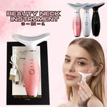 3-in-1 LED Light Skin Tightening Beauty Device for Face & Neck – Anti-Aging Face Massager with Heat & Vibration | Red/Blue/Green LED Light Therapy | Wrinkles, Sagging & Lift | Rechargeable Skincare portable Device with Box, Manual & Charging Cable - 4040