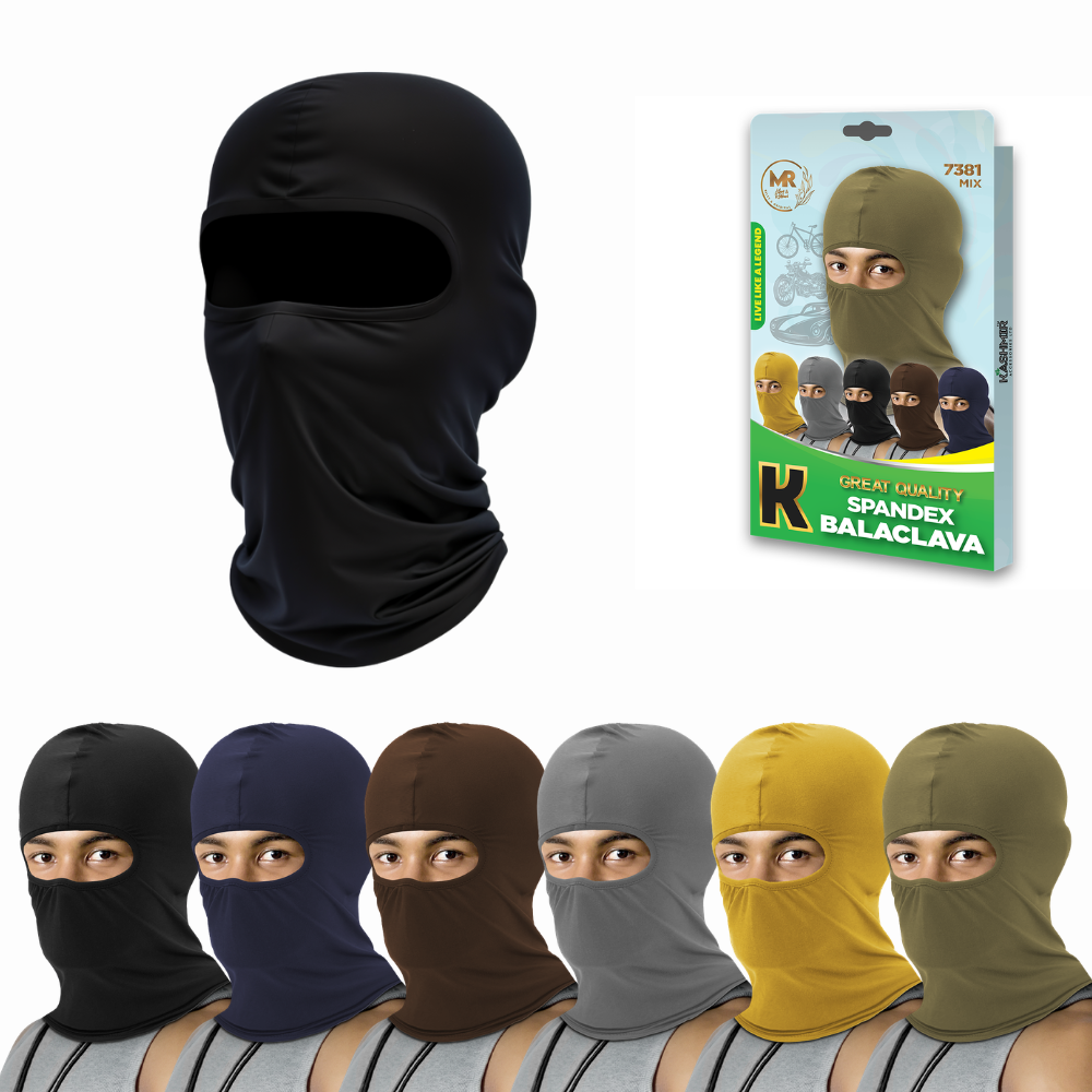 Balaclava Ski Face Mask – Lightweight UV Protection Neck Warmer for Men & Women | Breathable Motorcycle, Cycling & Running Face Cover for Helmet Use