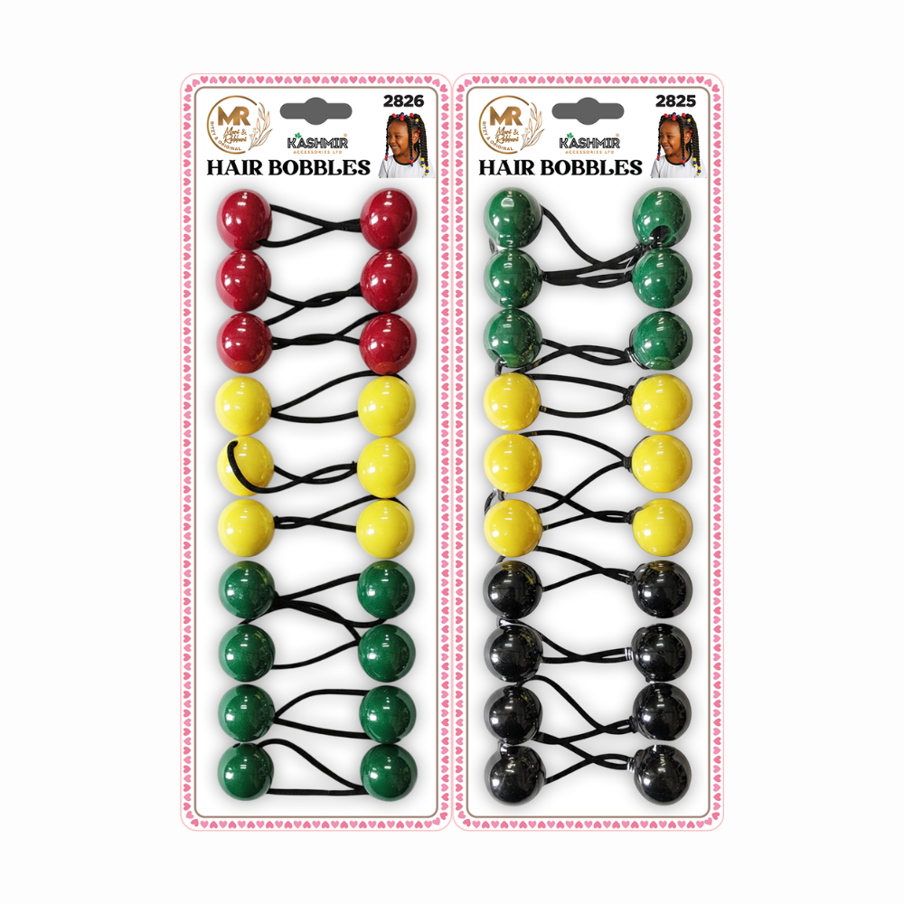 Hair Bobbles – Elastic Hair Ties for Women & Girls | Strong Hold Ponytail Holders, No Damage Stretch Hair Bands for Daily Use (Multicolour)