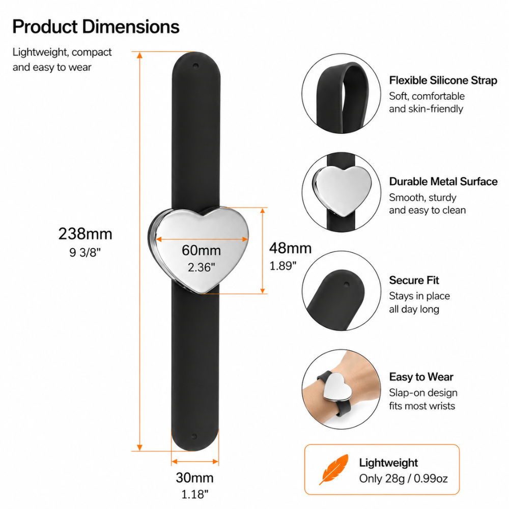 Magnetic Wrist Pin Cushion – Portable Magnetic Sewing Pincushion with Wristband for Pins, Needles & Clips | Hands-Free Holder for Sewing, Quilting & Hair Stylists - 4474,75