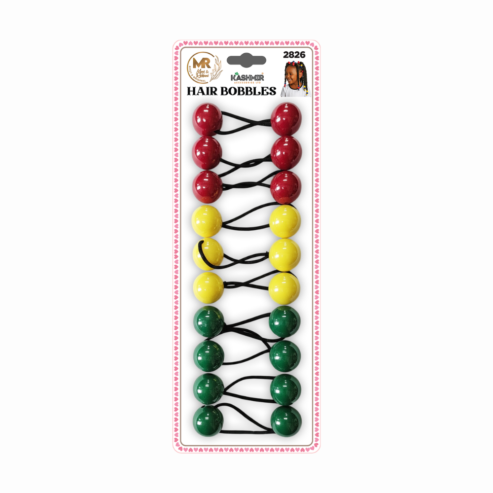 Hair Bobbles – Elastic Hair Ties for Women & Girls | Strong Hold Ponytail Holders, No Damage Stretch Hair Bands for Daily Use (Multicolour)