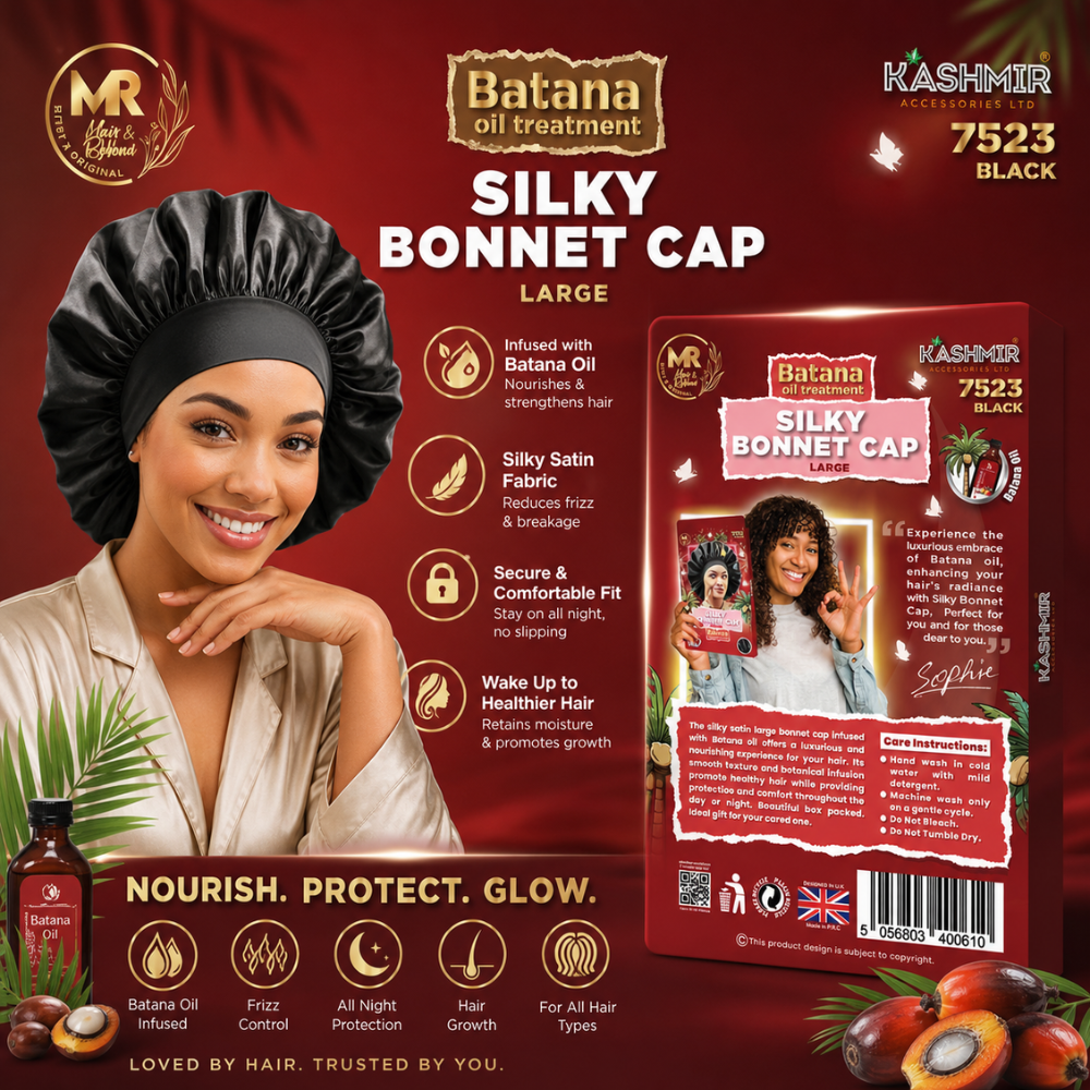 overnight batana oil treatment with satin cap hair care